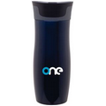 16 Oz. Contigo Westloop Blue Stainless Steel Tumbler Mug